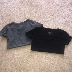 Two v neck T-shirt’s